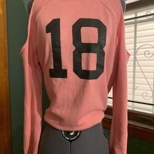 Abercrombie Women’s Cold Shoulder Sweatshirt